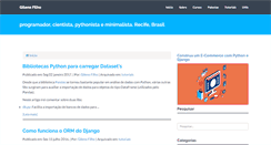 Desktop Screenshot of gilenofilho.com.br