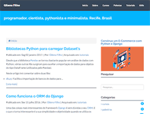 Tablet Screenshot of gilenofilho.com.br